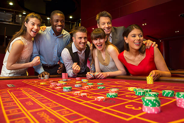 Live roulette wheel with multiple camera angles